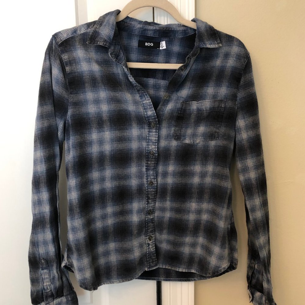 Urban Outfitters Oversized Flannel Top